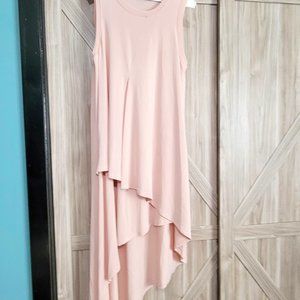 BCBGMAXAZRIA layered/tiered maxi dress